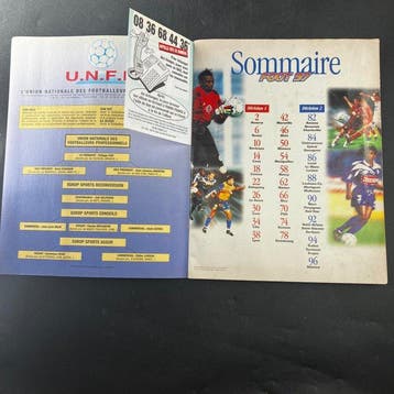 1997 Panini Original edition, Panini Foot 97 Sticker Album, Collections