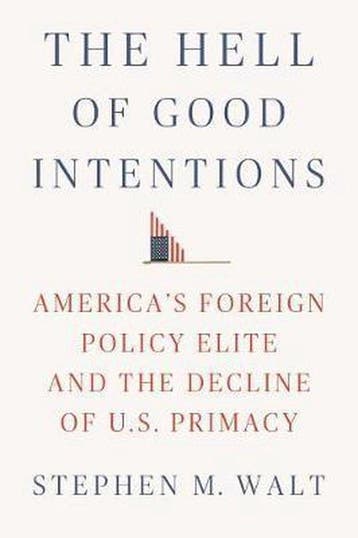 The Hell of Good Intentions 9780374280031 Stephen M Walt, Verzenden, Stephen M Walt