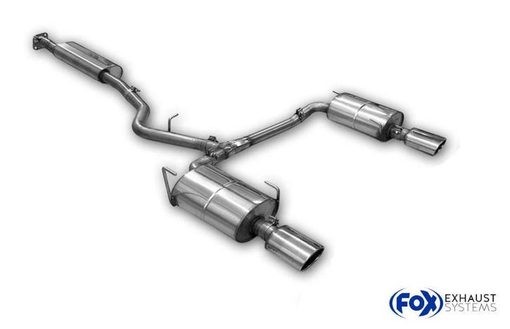 FOX Subaru Outback BT einddemper rechts/links en voordemper, Auto-onderdelen, Uitlaatsystemen, Nieuw, Verzenden
