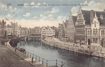 Belgique - GAND - Beau lot de 112 cpa dim. 9 x 14 - TTB -