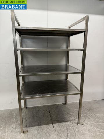 RVS Opbergrek Rek Stelling 115,5 x 80 x 200 cm Horeca, Ophalen of Verzenden, Nieuw in verpakking