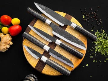 Keukenmes - Japanse keuken en BBQ-set (LX 567) - Amerikaans
