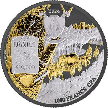 Cameroun. 1000 Francs 2024 Sherwood - Robin of the Hood -