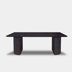 Tafel Rechthoekig Eikenhout  Half Rond, Huis en Inrichting, Tafels | Eettafels, Nieuw