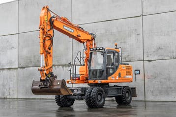 2015 Doosan DX 160 W 3 - Wielgraafmachines - 4750u
