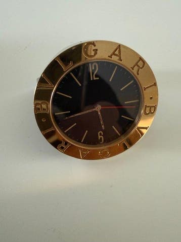Wekker - Staal - 1990-2000 - Bvlgari, Antiek en Kunst