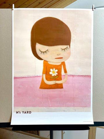 Yoshitomo Nara (1959) - In the Pink Water - Jaren 2010, Antiek en Kunst, Kunst | Tekeningen en Fotografie