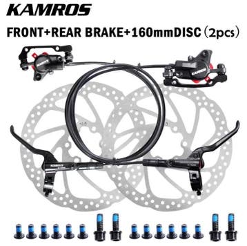 Hbs Hd-2022 Hydraulische Schijfremset Met Zwarte Hendels 1, Fietsen en Brommers, Ophalen of Verzenden, Nieuw