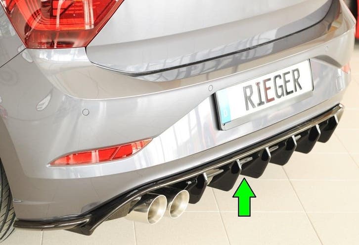 Aggressive Diffuser voor Volkswagen Polo GTI, Auto diversen, Tuning en Styling, Ophalen of Verzenden