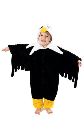KIMU® Onesie Adelaar Pakje 110-116 Adelaarpak Arend Kostuum, Ophalen of Verzenden, Nieuw