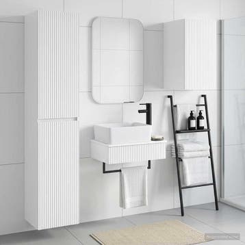 vidaXL Badkamermeubel Set 3 st Hoogglans Wit 33 x 34,5 x 160, Verzenden, Nieuw
