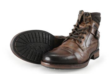 Dockers By Gerli Veterboots in maat 42 Cognac, Kleding | Heren, Schoenen, Overige kleuren, Verzenden, Dockers By Gerli, Boots