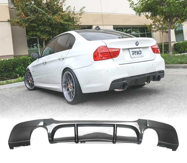 DIFFUSEUR BMW E90 E91 04-12 LOOK M PERFORMANCE CARBONE, Autos : Pièces & Accessoires, Carrosserie & Tôlerie, Envoi