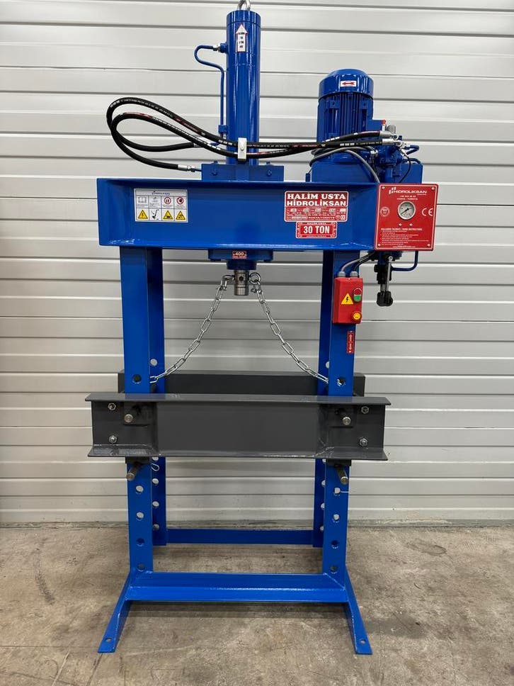 HIDROLIKSAN werkplaatspers garagepers 30 ton, Doe-het-zelf en Bouw, Gereedschap | Overige machines, Nieuw