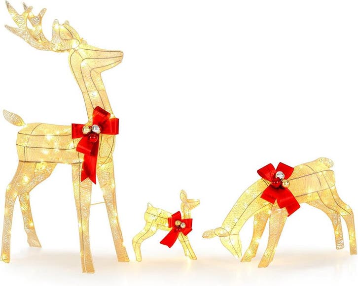 2dekans | COAST 3-delige LED Rendierfamilie – Verlichte, Divers, Noël, Enlèvement ou Envoi