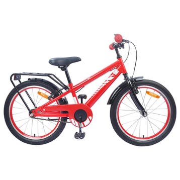 vidaXL Kinderfiets 18 Inch voor 5-7 jaar oud Rood, Verzenden, Nieuw