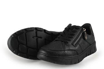 Rieker Sneakers in maat 41 Zwart, Kleding | Dames, Verzenden, Zwart, Zo goed als nieuw, Sneakers