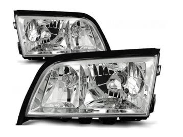 Chrome koplampen geschikt voor Mercedes W202 C-klasse, Verzenden, Nieuw, Mercedes-Benz