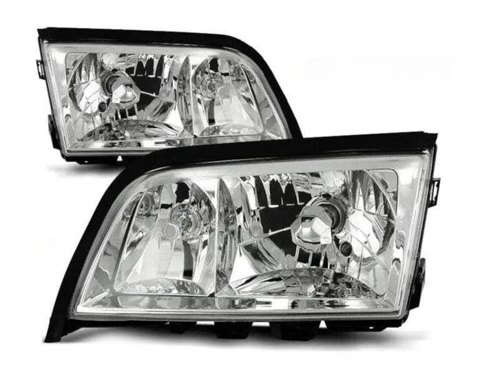 Chrome koplampen geschikt voor Mercedes W202 C-klasse, Autos : Pièces & Accessoires, Éclairage, Envoi