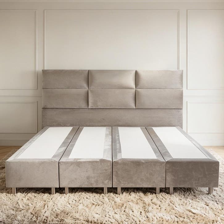 van Schaik Familie Boxspring Kingsize XXL zonder matrassen -, Huis en Inrichting, Slaapkamer | Boxsprings