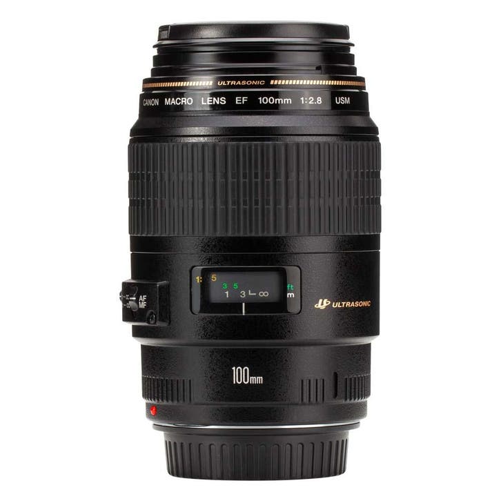 Canon EF 100mm f/2.8 Macro USM met garantie, Audio, Tv en Foto, Foto | Lenzen en Objectieven, Gebruikt, Ophalen of Verzenden