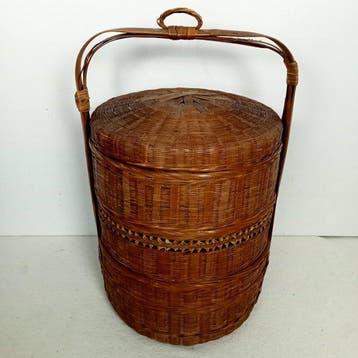 Mand - Bamboe, Bamboe-repen - Chinese trouwmand