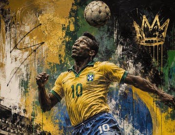Alberto Ricardo (XXI) - A Saga de Pelé: Arte y Leyenda, Nieuw