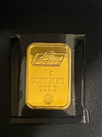 1 gram - Goud .999 - Albino Moutinho (Zonder minimumprijs)