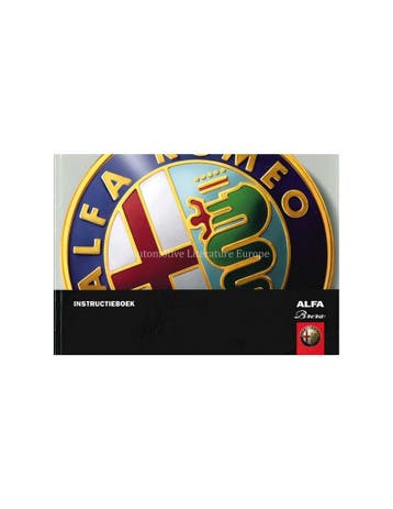 2005 ALFA ROMEO BRERA INSTRUCTIEBOEKJE NEDERLANDS, Ophalen of Verzenden
