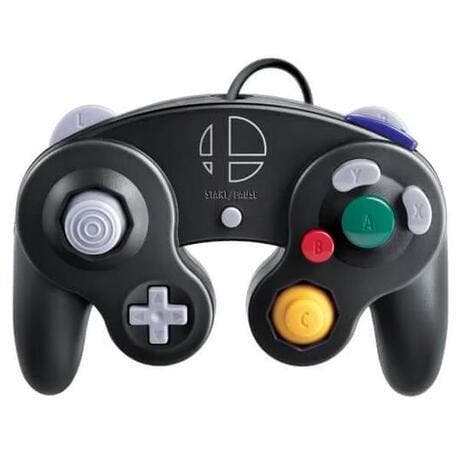 Gamecube Controller Zwart Super Smash Bros Edition Origineel, Games en Spelcomputers, Spelcomputers | Nintendo Wii, Zo goed als nieuw