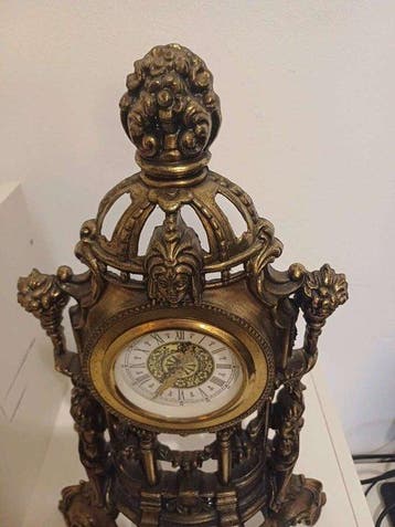 Pendule - Agad West Germany - Messing - 1970-1980, Antiek en Kunst