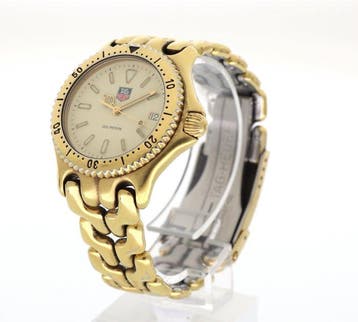 TAG Heuer - TAG Heuer S/el Professional 200M Gold Plated -