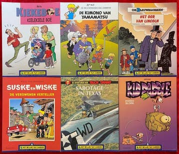 Het Belang van Limburg reeks 1 t/m 100 - Kielekiele Boe en, Boeken, Stripverhalen, Nieuw