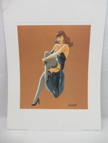 Berthet - 8 Silkscreen - Pin Up