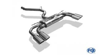 FOX CUPRA Formentor 4x4 halfsysteem vanaf cat - 2x106x71 typ, Autos : Pièces & Accessoires, Systèmes d'échappement, Verzenden