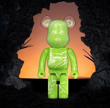 Medicom toy - BE@RBRICK 400% & 100% MSGM WF Fashion