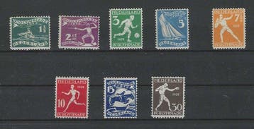 Pays-Bas 1928/1932 - Olympiade d’Amsterdam et timbres ANVV -, Postzegels en Munten, Gestempeld