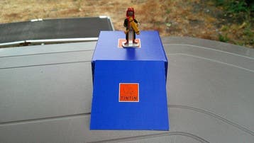 Figurine - Tintin - Moulinsart 46915 - Abdallah avion jaune, Nieuw