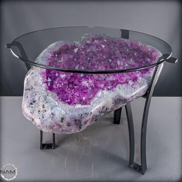 Table daméthyste naturelle dUruguay – 27,3 kg- 27326.59 g