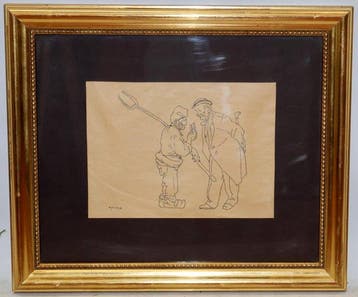 Ricardo Opisso Sala (1880-1966) - Conversación cotidiana