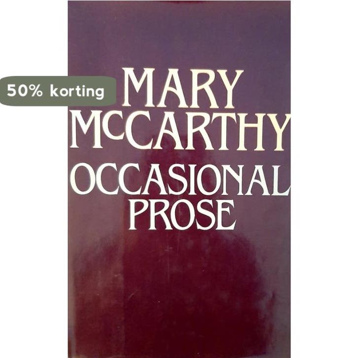 Occasional Prose 9780151678105 Mary Mccarthy, Boeken, Taal | Engels, Gelezen, Verzenden