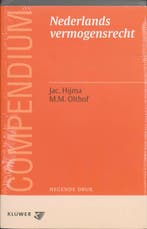 Compendium van het Nederlands vermogensrecht 9789013022797, Verzenden, J. Hijma