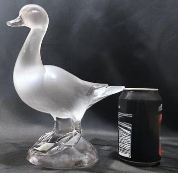 Lalique - Beeld, Canarde - 25 cm - Kristal