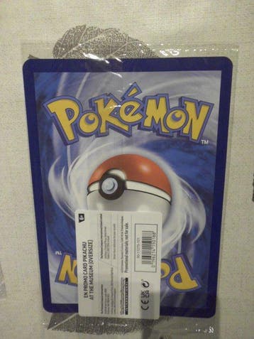 Pokémon - 1 Card - Pokémon - Pikachu at the museum Promo
