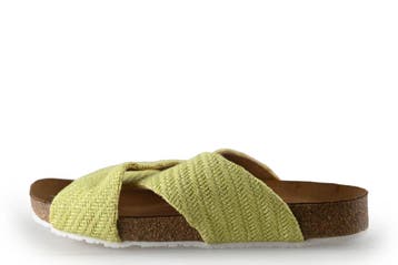 Haflinger Slippers in maat 39 Geel, Slippers, Verzenden, Geel, Zo goed als nieuw