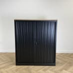 roldeurkast vv 2 legborden en sleutel (hxbxd) 138x120x43 cm,, Huis en Inrichting, Kasten | Roldeurkasten en Archiefkasten, Gebruikt