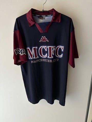 Manchester City - Britse competitie - 1997 - Voetbalshirt, Nieuw