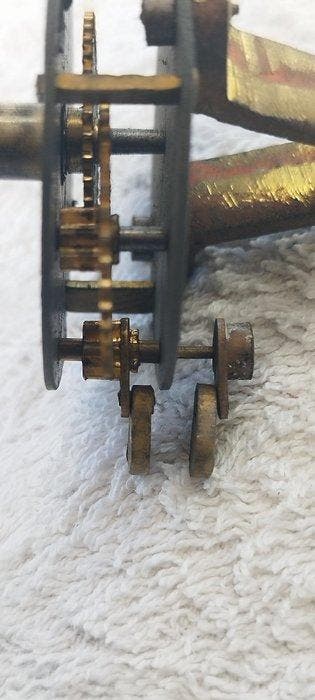 Servicebel - J.P.W - Dubbele hamers - Frankrijk, Antiek en Kunst, Curiosa en Brocante