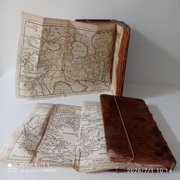 Du-Ryer, Pierre - Les Histoires dHérodote ornéés de cartes, Antiek en Kunst, Antiek | Boeken en Manuscripten