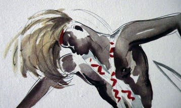 Paul Daxhelet - Watutsi-danser in actie - jaren 1950